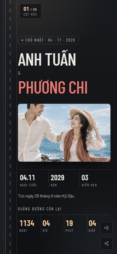 Mẫu thiệp Cung Đường