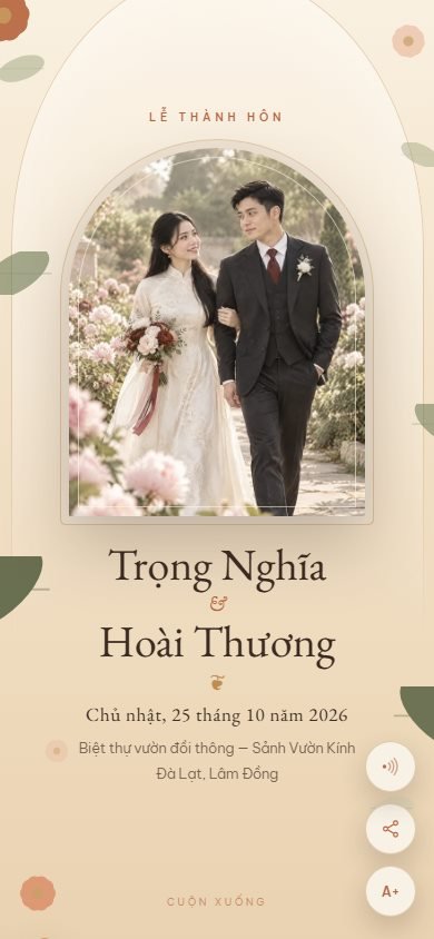 Mẫu thiệp Đất Nung