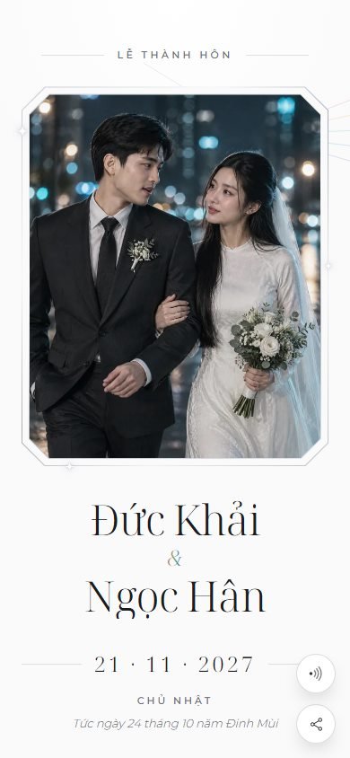 Mẫu thiệp Kim Cương