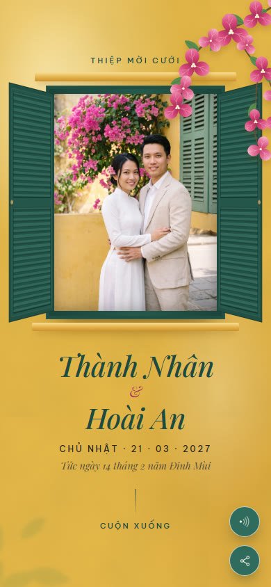 Mẫu thiệp Phố Hội