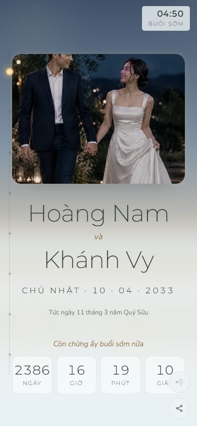 Mẫu thiệp Rạng