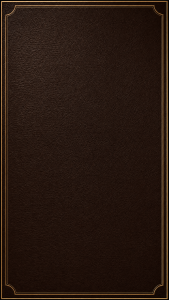 Premium Leather — nền da espresso viền vàng